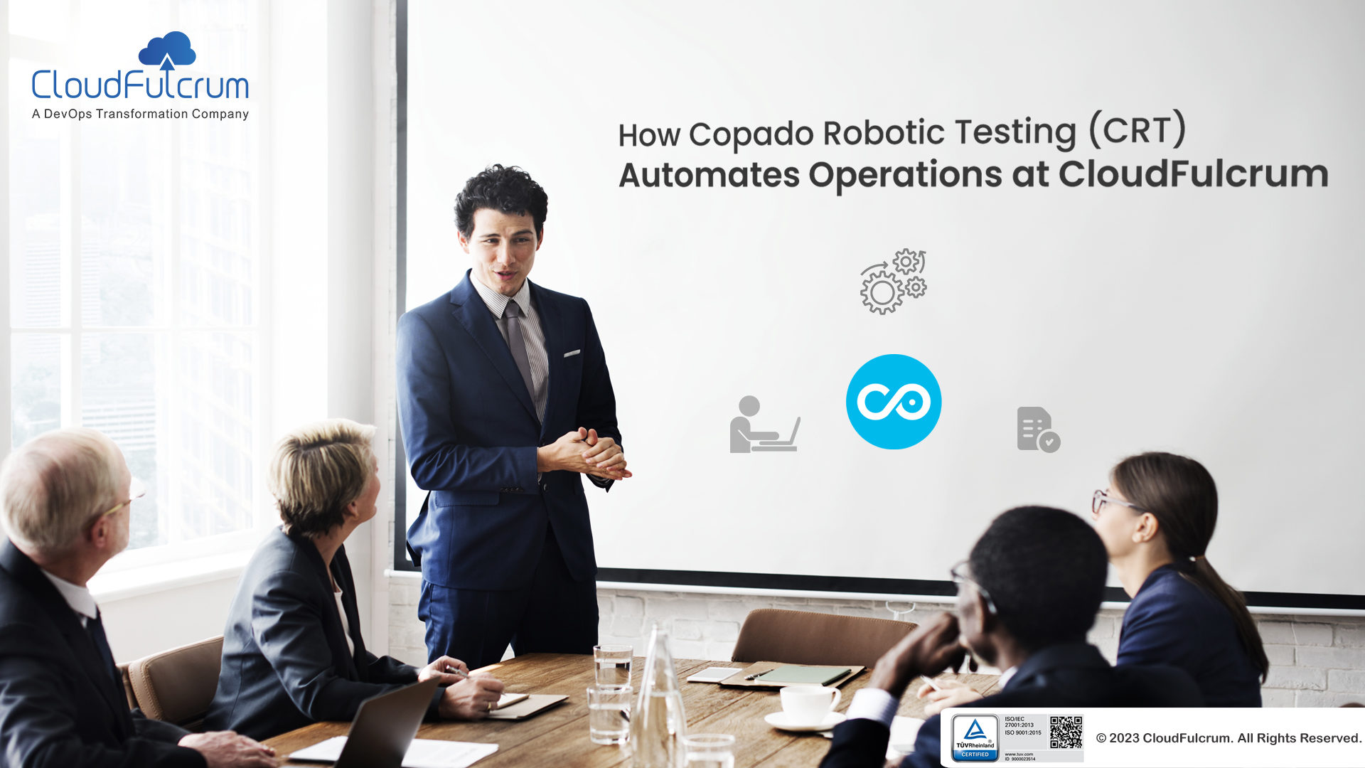 Streamlining Business Processes: How Copado Robotic Testing (CRT) Automates Operations at CloudFulcrum