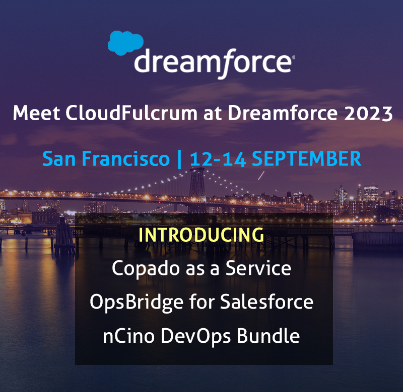 meet CloudFulcrum at Dreamforce 2023